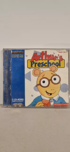 Arthur's Preschool (2 Disc Set) Ages 3-5 The Learning Company Child Coaching