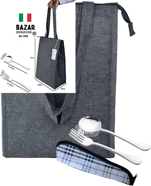 LUNALING Borsa Termica Porta Pranzo.Borse porta alimenti da...