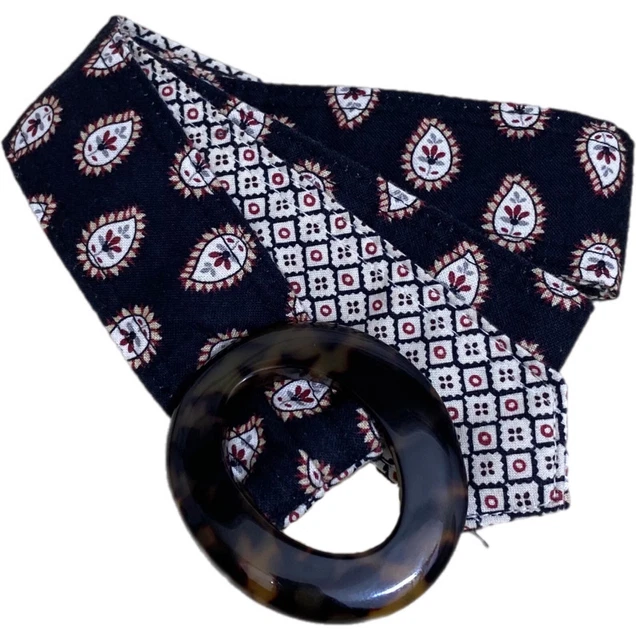 Vera Bradley Classic Black Reversible Belt