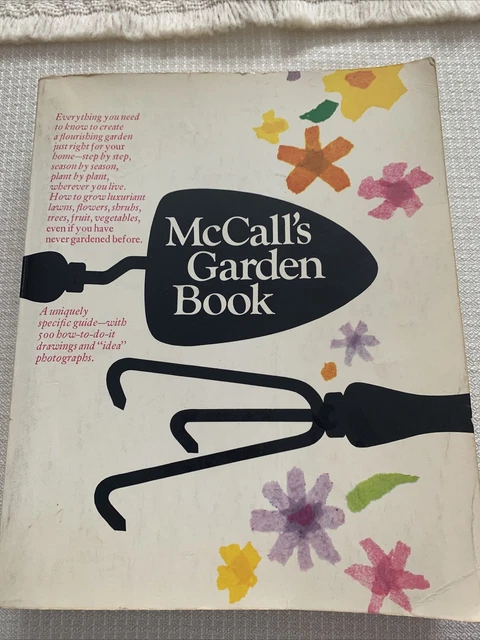 McCall's Flower Garden Book Vintage 1968
