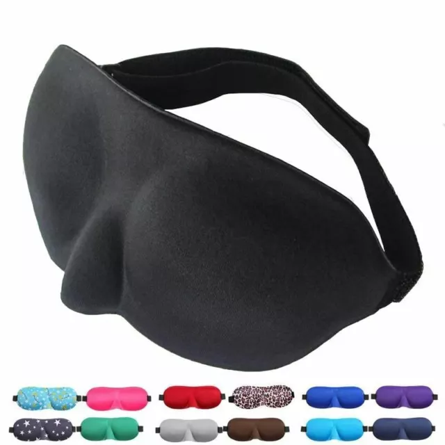 3D Sleep Mask Natural Sleeping Eye Mask Eyeshade Cover Shade Eye Patch Women