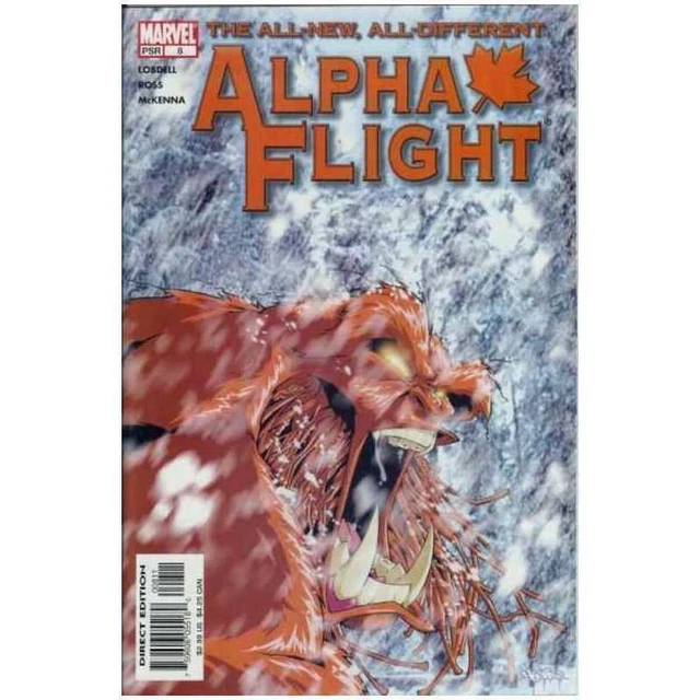 Alpha Flight #8 The All New All Different Marvel Comics December Dec 2004 (VF)