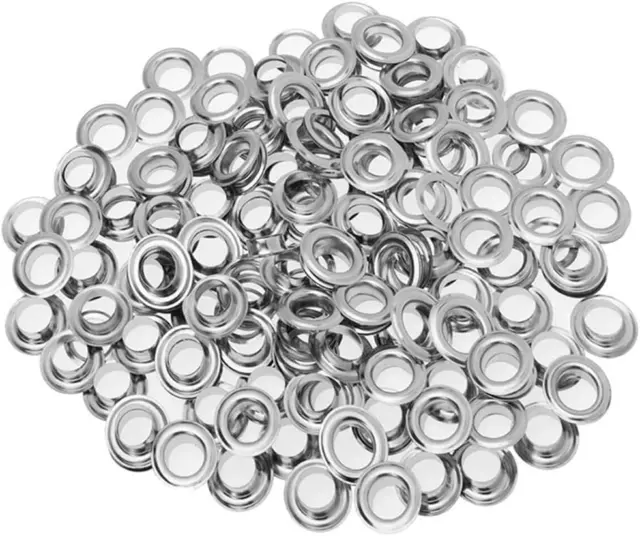 GROMMET KIT,GROMMETS 1/2 Inch Heavy Duty Metal Eyelets Kit for Fabric ...