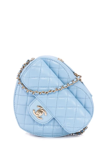 Chanel Herztasche Lammleder