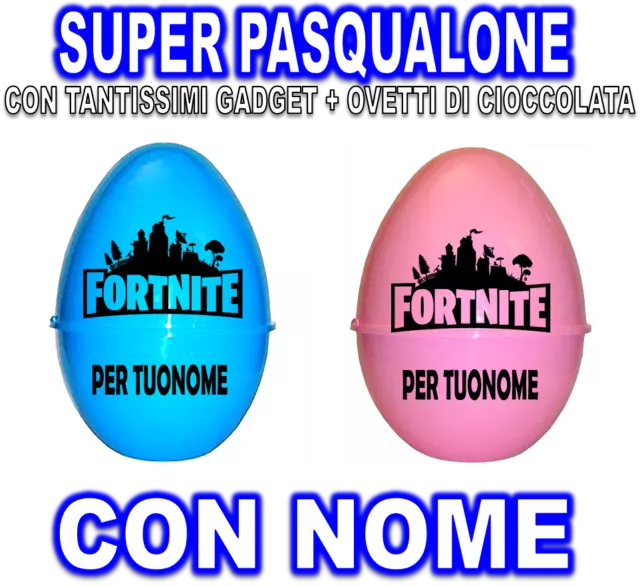 Fortnite Uovo Pasqualone Sorpresone Sorpresa Giocattoli Regalo Super Box Pasqua