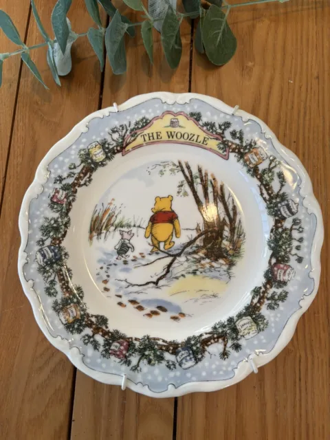 Royal Doulton Winnie The Pooh (The Woozle) Plate. Collectable. 1990s