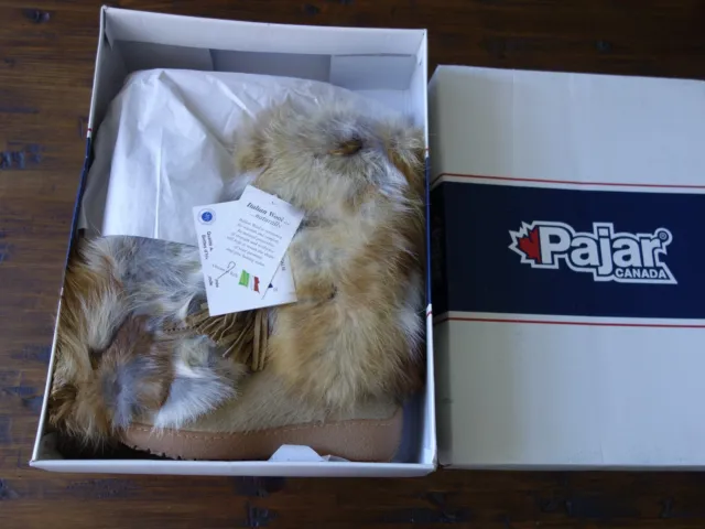 PAJAR Foxtrot Genuine Real Fox Fur Boots, Women's Size US 7-7.5 EU 38, Brand New 2