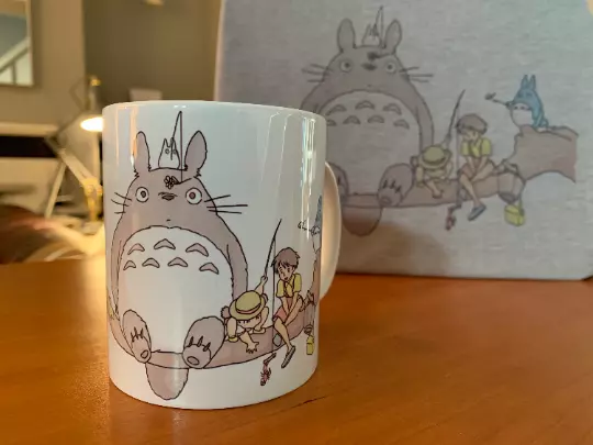 Taza de bocetos de My Neighbour Totoro and Friends - Copa Studio Ghibli 3