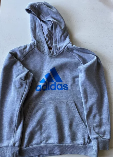 Felpa adidas bambino grigio top