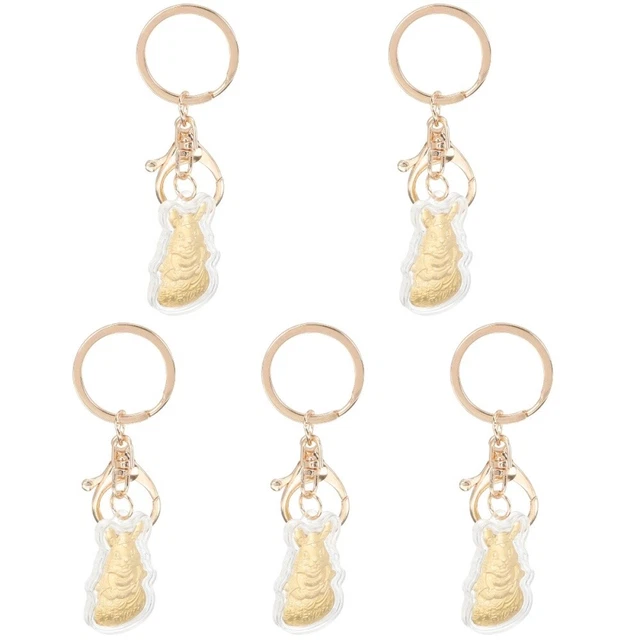 Porte-clés Porte-bonheur 2026 - Année Du Cheval - Pendentif Chinois