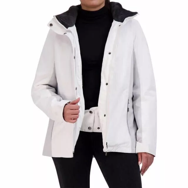 NWT GERRY WOMEN'S Snow Jacket Ski Parka Winter Coat White Size XS $70 ...
