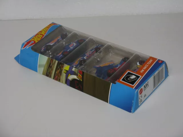 Mattel Hot Weels - Hw Race Team - Confezione 5 Veicoli - Nuovo Sigillato 3