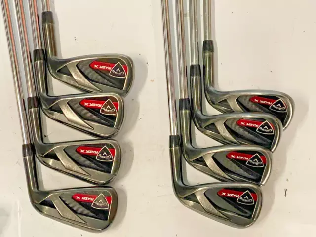 Callaway Razr X Black  5-PAS irons Memphis 10 XP Uniflex Flex