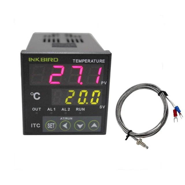 Regolatore Di Temperatura PID Digitale REX-C100 – 0-1300°C – Termocoppia Con Allarme LED – Alimentazione 110V-240V AC - 5