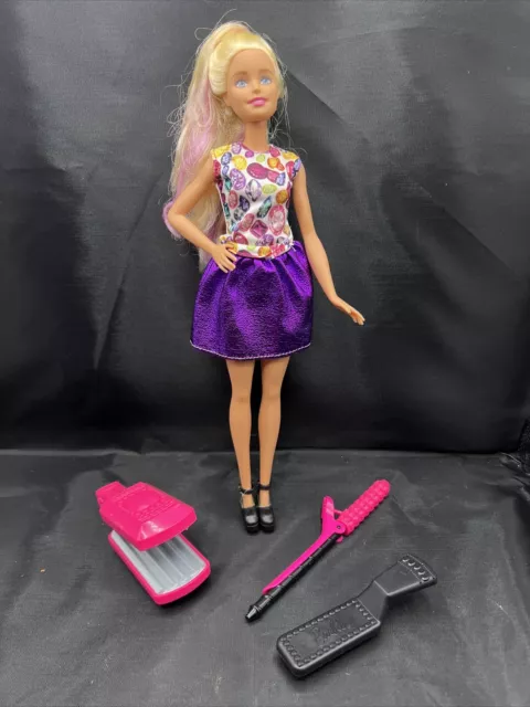 Barbie diy crimp and curl 2025 doll