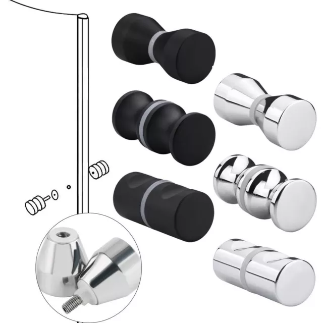 Kitchen Cabinet Handle Glass Door Knob Shower Door Handle Wardrobe Pulls