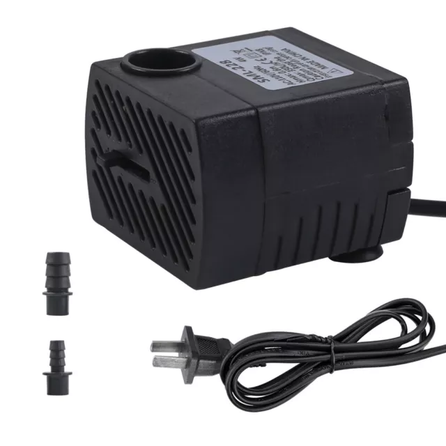 92GPH Mini Submersible Pump Aquarium Fish Tank Fountain Water Hydroponic 110V 4W