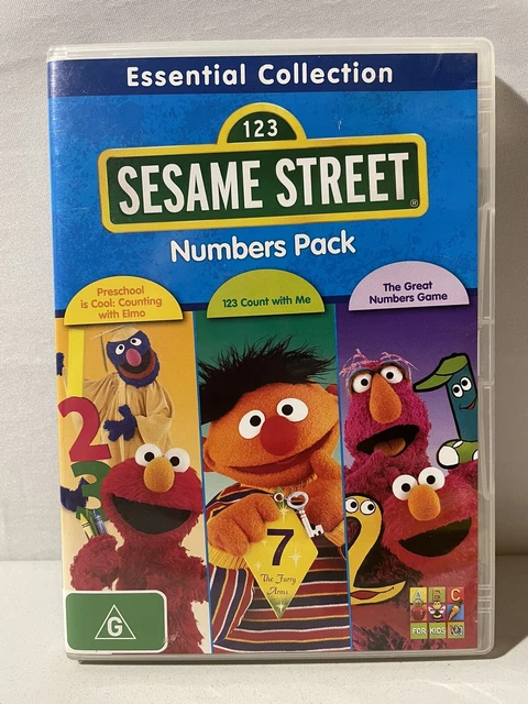 SESAME STREET ESSENTIAL Collection DVD Alphabet, Singing