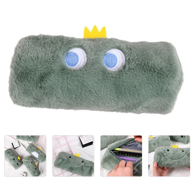 Plush Makeup Bag Plush Cartoon Pencil Case Large Capacity Makeup Bag Animal