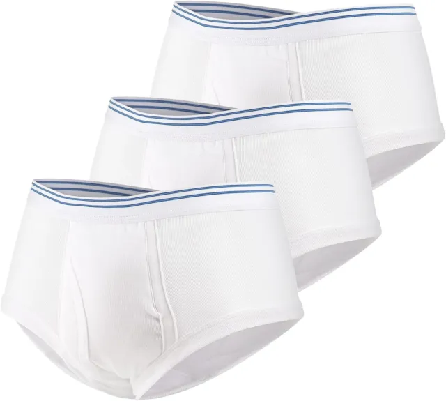 MEN INCONTINENCE BRIEFS Cotton Front Absorbent Pad Washable Incontinence  BGS £7.36 - PicClick UK