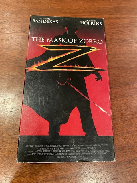 THE MASK OF Zorro VHS $6.84 - PicClick CA