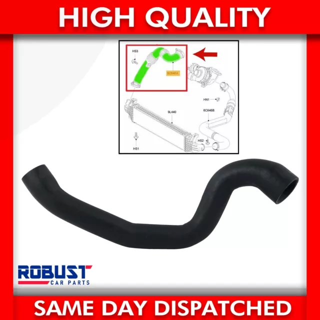 For Volvo C30 S40 V50 C70 2.0D Diesel Intercooler Turbo Hose Pipe 31261896