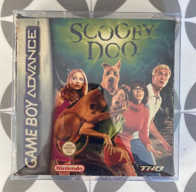 Scooby Doo For Nintendo Gameboy Advance. Box And Manual Only. No Game