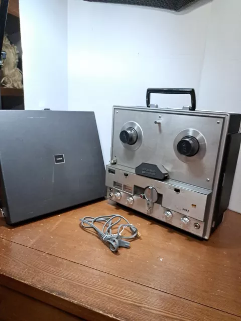 VINTAGE AIWA TP-1012 Solid State Reel to Reel Tape Deck For Parts or  Repair. $84.00 - PicClick