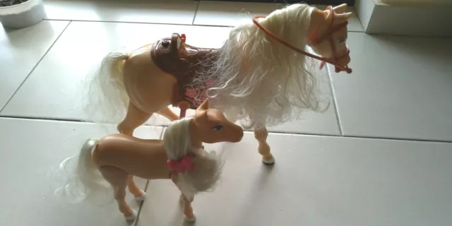 Lot calèche barbie + cheval + poney jouet fille - Barbie