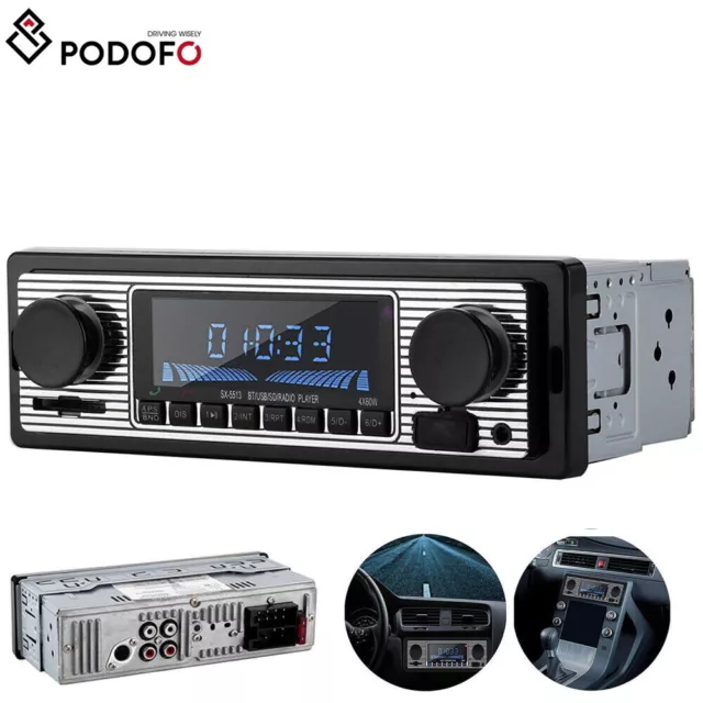 CALIBER RCD120BT Autoradio CD/DVD 4 x 75 W Chrome - Autoradio vintage -  Autoradio / Autoradio multimédia - Achat moins cher