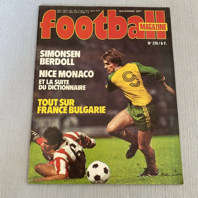 Magazine Onze Mondial N°28 – Avril 1978 – Football – Bon état