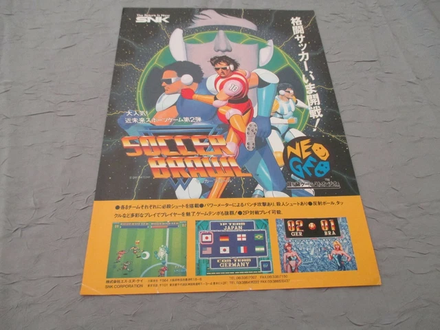 Soccer Brawl Neo-geo Aes (Dog Tag) Usa (Sans Notice - Without Manual
