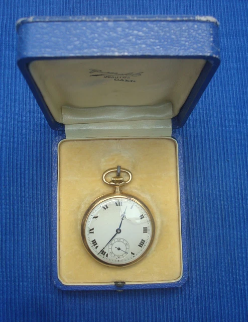 Montre à Gousset En Or Poinçon Tête D'Aigle - Mécanique Manuelle, Poids ~60g