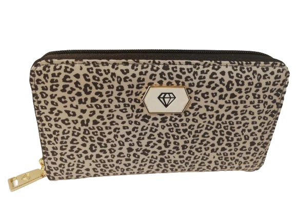 PORTAFOGLIO CALEIDOS DONNA tessuto ziparound grande leggero fantasia animalier EUR 55 00 PicClick IT