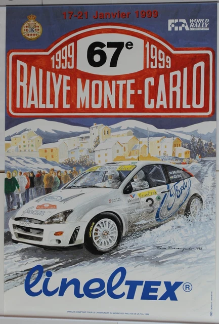 Subaru Impreza S5 WRC99 22B Rallye Monte Carlo 1999 Gilles Panizzi - Hervé Panizzi 1:18