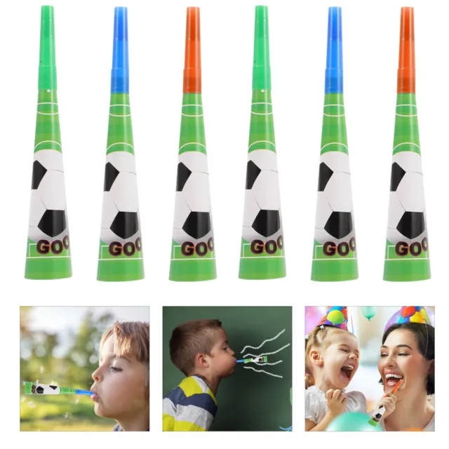 18 Pcs Football Horn Football Party Horns Disposable Toy Child