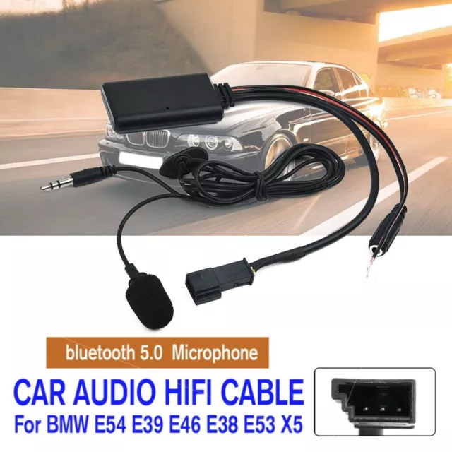 Auto Bluetooth Adapter ABS HIFI Kabel Mikrofon Für BMW E54 E39 E46 E38 E53