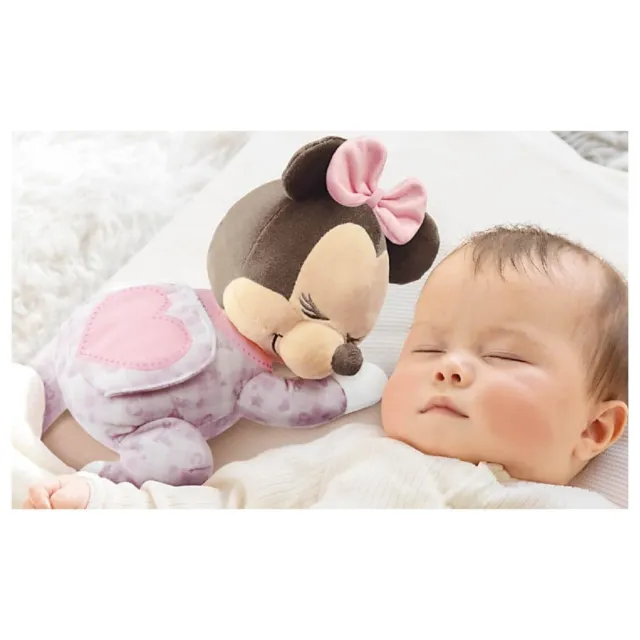 Takara Tomy Disney Sleep Melody Baby Minnie Mouse Plush Doll Stuffed Toy 2024