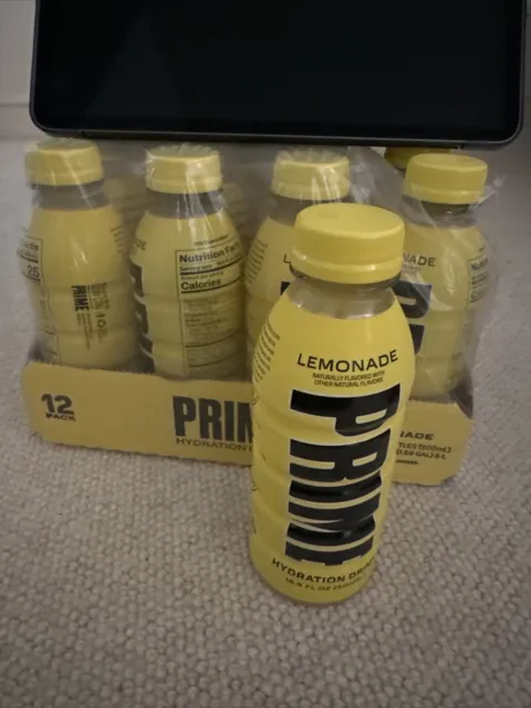 Prime Hydration Drink LEMONADE 500 ml bottiglia importazione USA UK stock X 1 bottiglia