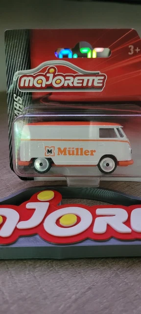 Miniature Volkswagen Bus Ambulance Mandarin - Singapour - Copie Majorette Ancienne Et Rare
