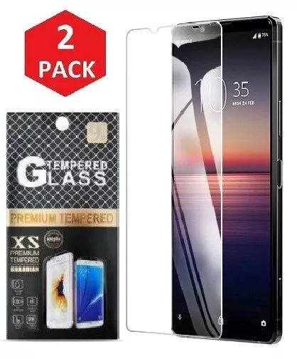 2x Sony Xperia 5 III Panzerfolie Schutzglas 9H Echt Glas Display Schutz Folie