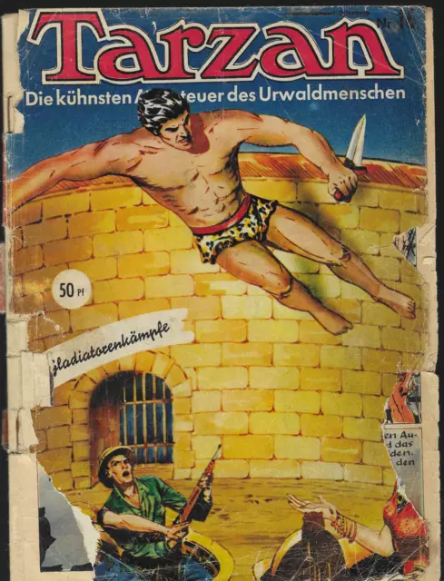 Tarzan Die kühnsten Abenteuer des Urwaldmenschen Nr.16 / 1953 Mondial Verlag