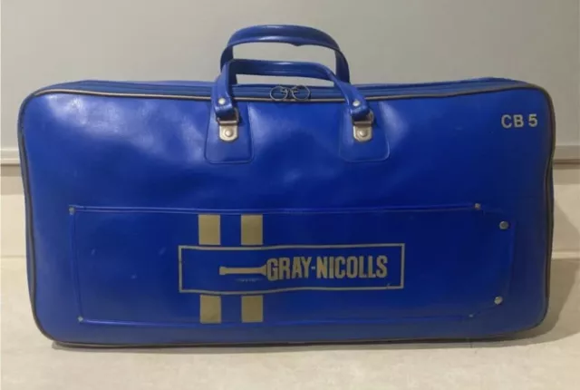 Vintage Gray Nicolls Cricket Bag - Royal Blue # 3