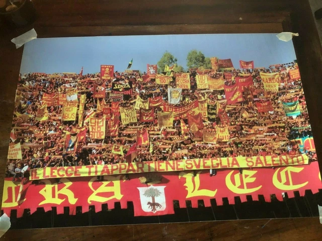 Poster Del Lecce Calcio Anni 90