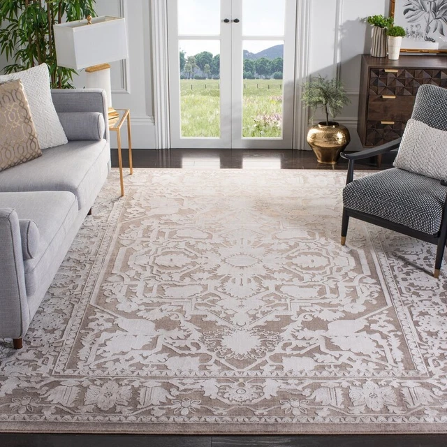 Calidia Dark Gray/Cream Rug