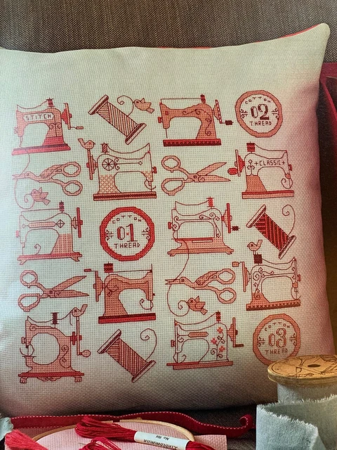 Stitcher's Nähte Zubehör Thema Kissen Kreuzstich Design Tabelle 2