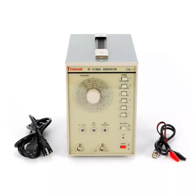 High Frequency RF radio Frequency Signal Generator 100KHz-150MHz 110V 600Ω TSG17
