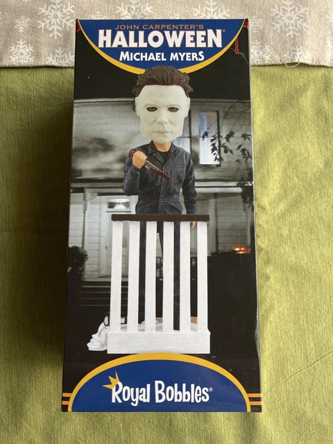 Royal Bobbles Michael Myers Bobblehead from 1978 Halloween Movie John Carpenter
