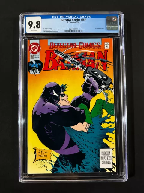 Detective Comics #657 CGC 9.8 (1993) - Batman - Azrael app - Sam Keith