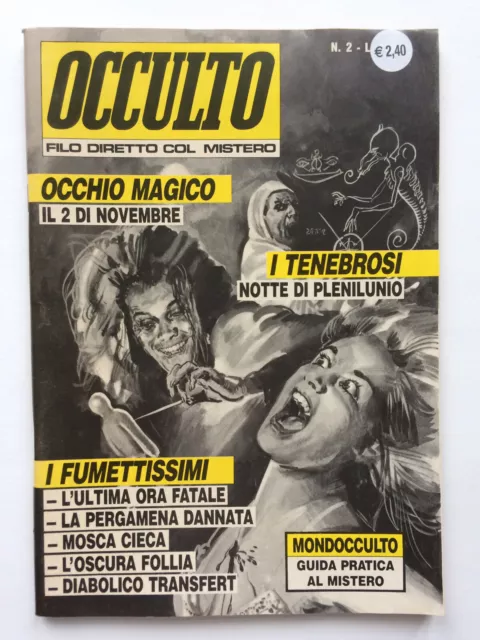 Comic Magazine Italy OCCULTO No. 2 June 1987